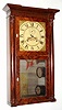 Seth Thomas, Plymouth, Conn, 8-Day wooden movement, full column and cornice shelf clock. C.1830.