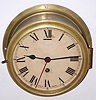 English, Smith Clock Co., Coventry, 8-day lever escapement marine timepiece with center seconds, movement is marked "Astral", one of several trademarks used by Smith during the 20th Century. C.1960.