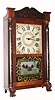 Erastus Hodges, Torrington, Conn, Short transitional, stenciled column and splat, 1-day wood movement, 2-wt. C.1833.