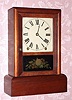 Seth Thomas Clock Co., time and strike "COTTAGE" model shelf clock, 8-day time and gong strike. C.1880.