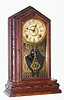 William L. Gilbert Clock Co., "ARMY No. 37", 8-day time/strike mantel clock. C.1900.