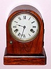 Seth Thomas, CABINET - J, one day time and bell strike cottage clock in rosewood, C. 1880
