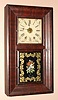 Jerome and Co., (New Haven Clock Co.), 8-day time and gong strike OOG shelf clock. Circa 1865.