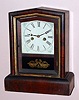 Welch, Spring and Co., "Peerless", 30-hour time/strike cottage clock. Circa 1870.