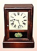 Waterbury Clock Co., 30-hour time and strike cottage clock. Circa 1890