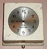 Poole Manufacturing Co, Ithaca, NY, "Reliance" electric battery wall timepiece. Circa 1928