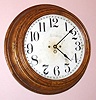 New Haven Clock Co., "Branford", 30-day gallery timepiece, in a deeply profiled case, Circa 1900 As an aside, there was a drop octagon wall clock that was made by New Haven that was also labeled "Branford".
