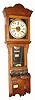 International Time Recording Co., Binghampton, NY, large and early version of their time punch clock shortly after they took over the Bundy company, and with auxiliary calendar feature wound at 11, C.1908