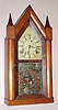 Chauncey Boardman, 1-day fusee, Sharp Gothic or steeple clock, C.1850,