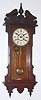 Waterbury Clock Co., "Eton", 8-day time/strike wall clock. Circa 1906