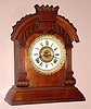 Ansonia Clock Co., "TUNIS", 8-day time and gong strike mantel clock., Circa 1894