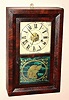 Seth Thomas, "KITCHEN", model, mini bevel front shelf clock, 30-hour spring, C.1868
