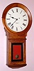 E. Howard and Co., Boston, REGULATOR No. 70, in walnut, weight driven, 8-day timepiece, C.1895.