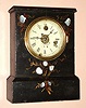 Chauncey Jerome, New Haven, Conn., 30-hour time and alarm on bell, w/ lever movement,cottage clock , Circa 1850
