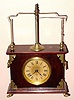 Jerome and Co., (New Haven Clock Co), "FLYING PENDULUM No. 1" C.1884 (New Haven made these for only one year- -they failed to sell because of poor time-keeping)