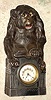 German, Junghans, MONKEY AUTOMATON, his eyes move up and down as his mouth opens farther/farther and then closes. 1-day time movement.