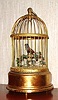 Swiss, Reuge, C.1955, Singing bird in cage, 
