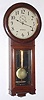 Seth Thomas Clock Co., Thomaston, Conn, "REGULATOR No. 2", Circa 1880, 8-day weight driven timepiece in mahogany.