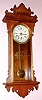 E. N. Welch Mfg. Co., "Eclipse", Circa 1890, 8-day calendar wall timepiece.