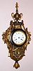 Raingo Freres, Paris, Louis XVI style CARTEL wall clock in a bronze and dore case, C.1850, signed Raingo on the dial and the movement, bell striking, 8-day+. The case with acanthus sprays and swags, surmounted by a finial.