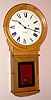 E. Howard and Co., Boston, C.1899 [dated inside case], REGULATOR No. 70, in an ash case, weight driven, 8-day