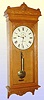 Seth Thomas Clock Co., Thomaston, Conn, C.1905, "REGULATOR No. 30" in oak, 8-day weight driven timepiece.