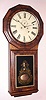 Seth Thomas Clock Co., Thomaston, Conn, C.1868, REGULATOR No.1 - EXTRA, in rosewood veneer, 8-day time and gong strike [2-wt].