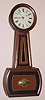 E. Howard and Co., Boston, C.1890, "No. 5 BANJO", in a cherry case, weight driven, 8-day.