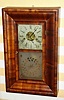 New Haven Clock Co., C.1870, 30-hour time and strike miniature OOG shelf clock.