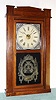 Jerome and Co., (New Haven Clock Co.), New Haven, Conn., Circa 1857, 8-day time/strike shelf clock, Empire style case with pilasters.