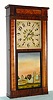 Rodney Brace, North Bridgewater, Mass., Circa 1835, 30-hour time/strike wood movement shelf clock.