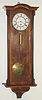 German (unsigned Lenzkirch), Regulator No. 5 {see "Vienna Regulators" by Dana Blackwell, pg 53}, as-found, less finials and top.