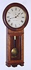 Seth Thomas, "REGULATOR No. 2" in oak, weight driven station regulator, 8-day C. 1880