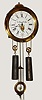 German, in the French Style, C.2000 (modern), 2-wt dial clock, as-found, dial with inscription "La Rose de St. Auban"