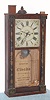 Austin Chittenden, Lexington, Mass, C.1835, time, strike and alarm half column and splat.