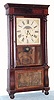 Birge, Mallory and Co., Bristol, Conn, C.1840, full column and cornice, 8-day time and strike.