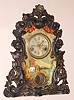 Terhune and Edwards, New York, Circa 1865, 30-hour time/strike iron front mantel clock.