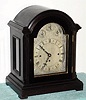 European, 3-Chain Fusee, Victorian Double chime bracket clock, playing your choice of Westminster on gongs or Whittington on bells, followed by an hour count on a large flat wire cathedral gong. The silvered brass chapter ring applied to a well engraved and silvered mask, and with subsidiary dials in the arch for Strike/Silent, F/S, and Westm/8-bells.