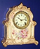 Ansonia Clock Co, Royal Bonn, 'LA MOSELLA', {not Moselle, see close up of model name on case}, another Bonn that is not pictured in known Ansonia catalogs, 8-day time and gong strike.