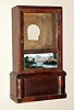 Case only- J.C. Brown (Forestville Manufacturing Co) Bristol Conn. large cottage clock case "as found"