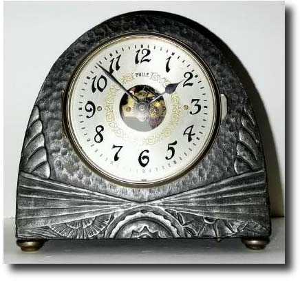 C.1920, Bulle, Electro Magnetic mantel clock — Antique Clocks Price Guide