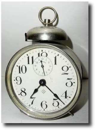 C.1905 Ansonia Clock Co., "Pirate" Alarm Clock — Antique Clocks Price Guide