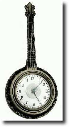 C.1930, Lux Clock Mfg, mini nickel plated wall clock — Antique Clocks Price Guide