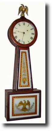 C.1840, Banjo, wall clock — Antique Clocks Price Guide