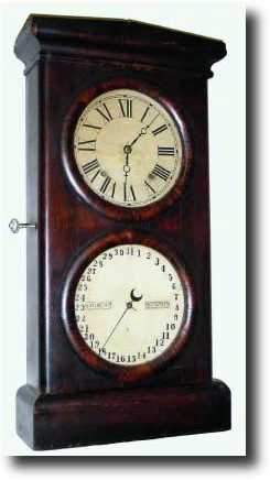 C.1875, Seth Thomas, Parlor Calendar No. 3 shelf clock — Antique Clocks Price Guide