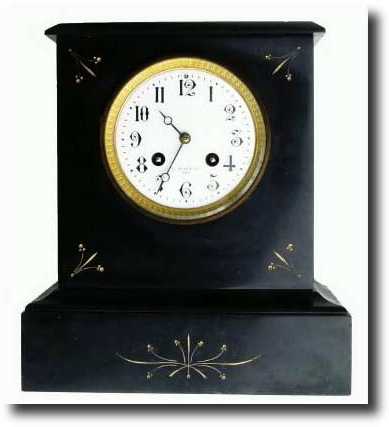 C.1890, French, Japy Cie, shelf clock — Antique Clocks Price Guide