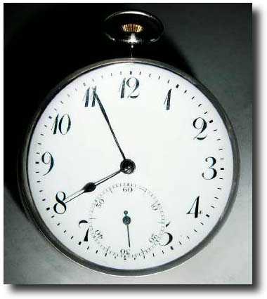 C.1900, Swiss, Round Glass Paperweight clock — Antique Clocks Price Guide