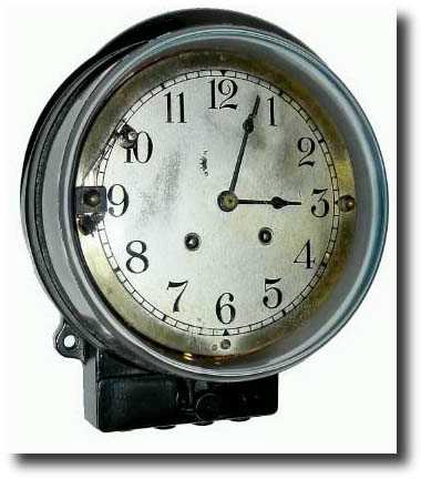C.1950, Chelsea, Electric timing device shelf clock. — Antique Clocks Price Guide