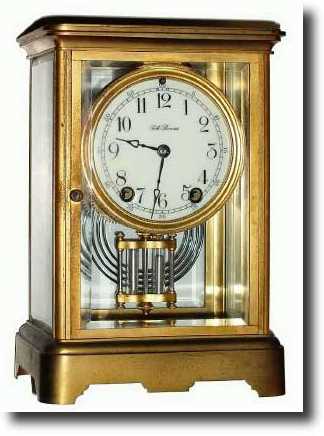 C.1917, Seth Thomas, EMPIRE No. 200 crystal regulator shelf clock — Antique Clocks Price Guide