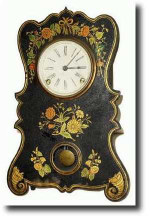 C.1850. Brewster and Ingrahams, shelf clock — Antique Clocks Price Guide